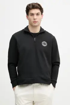 BOSS Green hanorac pentru barbati, cu bumbac imagine