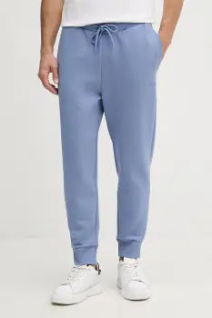 BOSS Green pantaloni de trening masculini din bumbac cu elastan imagine