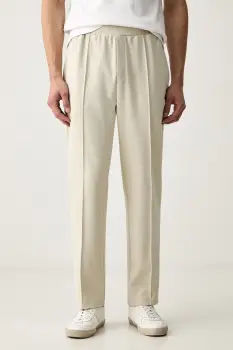 BOSS Green pantaloni de trening pentru barbati cu bumbac JT_Network Tapered imagine