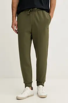BOSS Green pantaloni de trening pentru barbati, din bumbac cu elastan Hadiko imagine