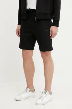 BOSS Green pantaloni scurti barbati, culoarea negru, 50530051 imagine