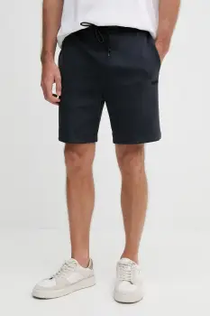 BOSS Green pantaloni scurti culoarea bleumarin, 50543091 imagine