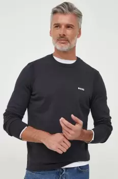 Boss Green pulover BOSS GREEN barbati, culoarea albastru marin, light imagine