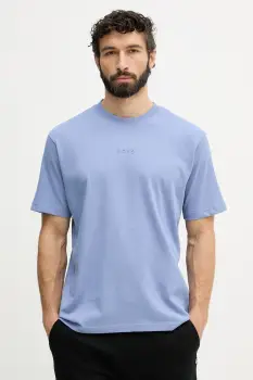 BOSS Green tricou barbatesc din bumbac Tee 10 imagine