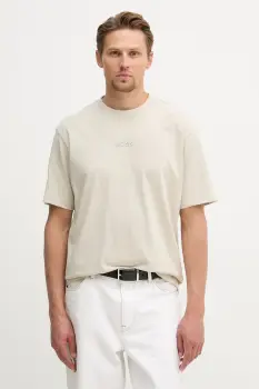 BOSS Green tricou barbati bumbac Tee 10 imagine