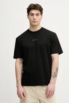 BOSS Green tricou barbati de bumbac Tee 10 imagine