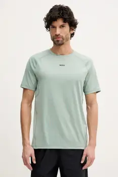 BOSS Green tricou culoarea verde, cu imprimeu, 50531240 imagine