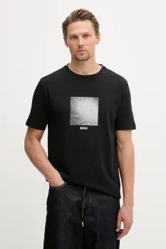 BOSS Green tricou pentru barbati, cu bumbac Shirt 2 pachet de 2 imagine