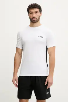 BOSS Green tricou TS_TOC Spin CB culoarea alb, uni, 50554544 imagine