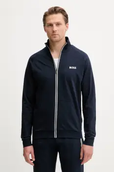 BOSS hanorac cu fermoar pentru barbati, din bumbac Authentic Jacket Z imagine