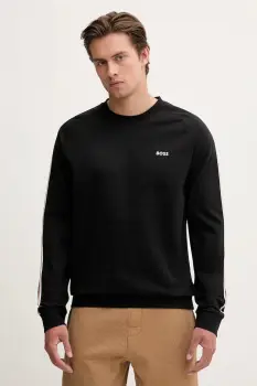 BOSS hanorac de loungewear pentru barbati, din bumbac Iconic Sweatshirt imagine