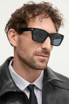BOSS ochelari de soare barbati, culoarea negru, BOSS 1739/F/SK imagine