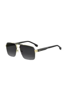 BOSS ochelari de soare culoarea auriu, BOSS 1767/S imagine