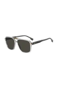 BOSS ochelari de soare culoarea gri, BOSS 1766/S imagine