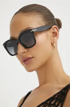 BOSS ochelari de soare femei, culoarea negru, BOSS 1731/S imagine