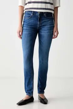 BOSS Orange blugi slim fit pentru femei C_JACKIE MR 10.0 imagine