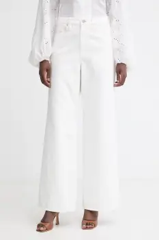 BOSS Orange blugi wide leg de dama C SLOUCHY MR 2.0 imagine