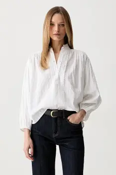BOSS Orange bluza pentru femei din bumbac C_Biley imagine