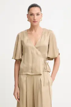 BOSS Orange bluza petrecuta pentru femei, din cupro C_Bireni imagine