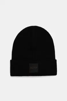 BOSS Orange caciula de lana culoarea negru, 50546155 imagine