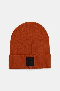 BOSS Orange caciula de lana culoarea portocaliu, 50546155 imagine