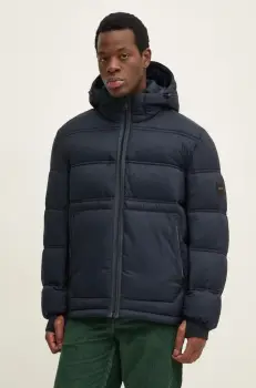 Boss Orange geaca barbati, culoarea albastru marin, de iarna, 50535994 imagine