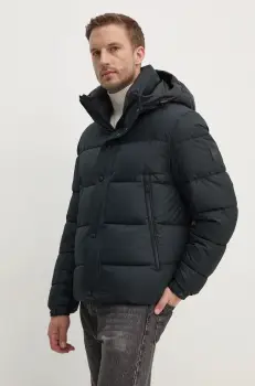 Boss Orange geaca barbati, culoarea negru, de iarna, 50528573 imagine