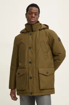 Boss Orange geaca barbati, culoarea verde, de iarna, 50499551 imagine