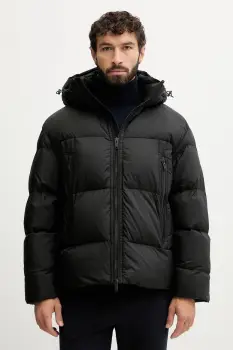 BOSS Orange geaca culoarea negru, de iarna, 50543618 imagine