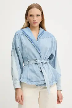 BOSS Orange geaca de blugi C_DNM JACKET PANELED de tranzitie, 50554678 imagine