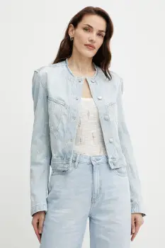 BOSS Orange geaca din denim de tranzitie, 50534203 imagine