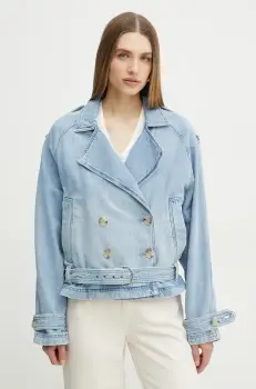 BOSS Orange geaca jeans de tranzitie, 50539077 imagine