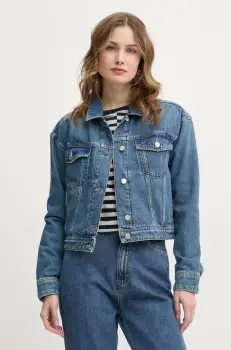 Boss Orange geaca jeans femei, de tranzitie, 50530831 imagine