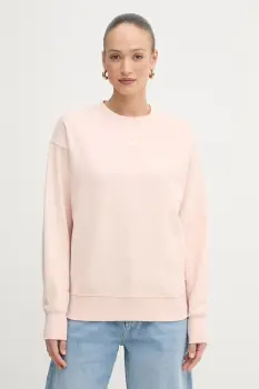 BOSS Orange hanorac oversized pentru femei din bumbac imagine