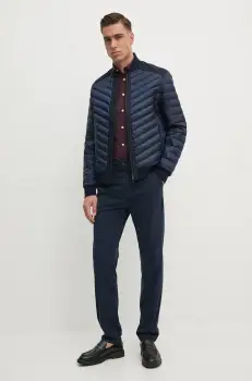 Boss Orange pantaloni barbati, culoarea maro, cu fason chinos, 50510917 imagine