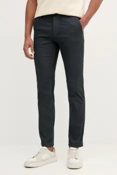 BOSS Orange pantaloni culoarea gri, mulata, 50542977 imagine