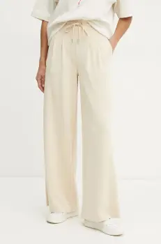 Boss Orange pantaloni de trening culoarea bej, uni, 50531832 imagine