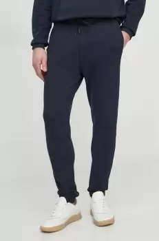 Boss Orange pantaloni de trening din bumbac melanj imagine