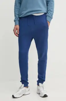 Boss Orange pantaloni de trening din bumbac melanj imagine