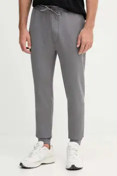 BOSS Orange pantaloni de trening din bumbac melanj imagine