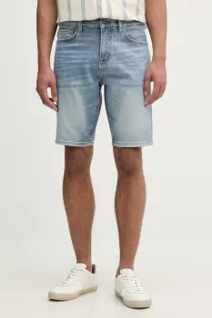 BOSS Orange pantaloni scurti barbati denim imagine