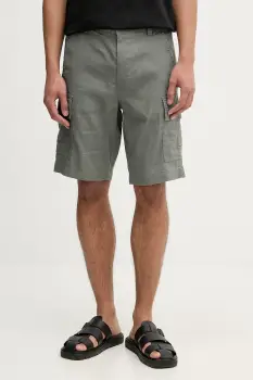BOSS Orange pantaloni scurti cargo pentru barbati cu in imagine
