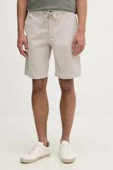 BOSS Orange pantaloni scurti chinos pentru barbati, din bumbac cu elastan imagine