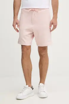 BOSS Orange pantaloni scurti de trening barbati cu bumbac imagine