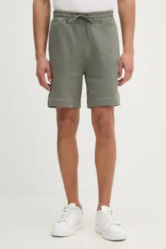 BOSS Orange pantaloni scurti din bumbac Sewalk imagine