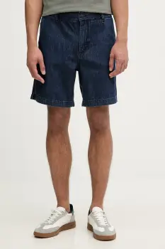 BOSS Orange pantaloni scurti pentru barbati, din denim imagine