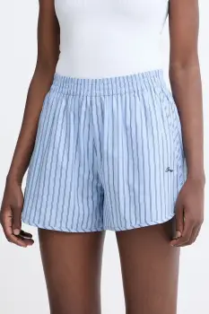 BOSS Orange pantaloni scurti pentru femei, din bumbac C Tiplyna imagine