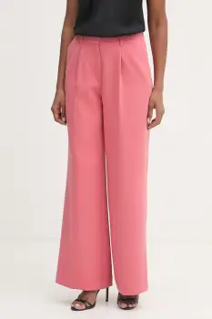 BOSS Orange pantaloni wide leg femei C_Tiwi2 imagine