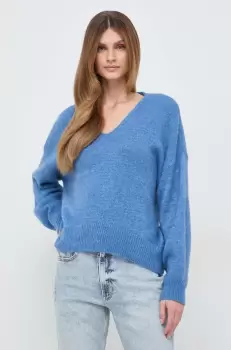 Boss Orange pulover de lana femei imagine