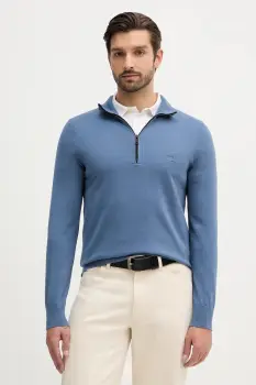 BOSS Orange pulover din amestec de lana culoarea negru, light, 50527585 imagine